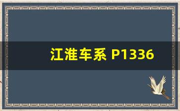 江淮车系 P1336,江淮p1531故障码